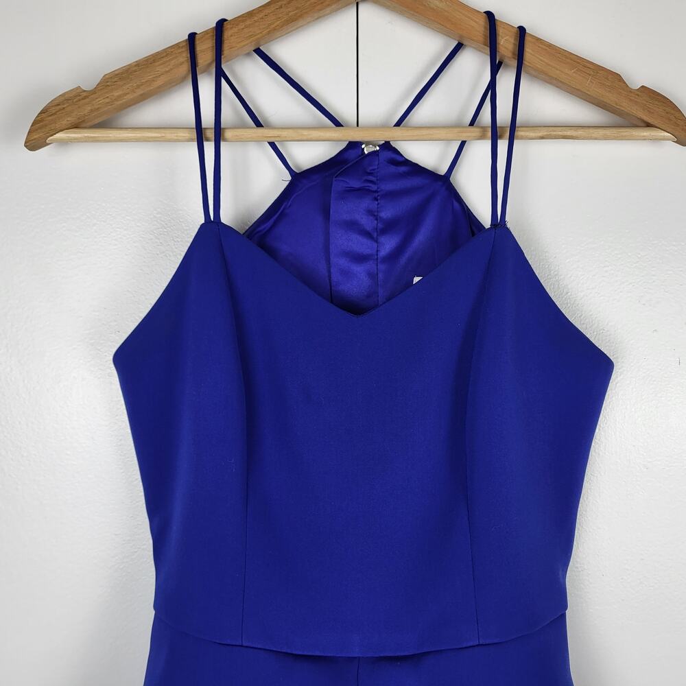 Keepsake x REVOLVE Twisted Fiction Fit and Flare Mini Dress Colbalt Blue | XS - Picture 7 of 10